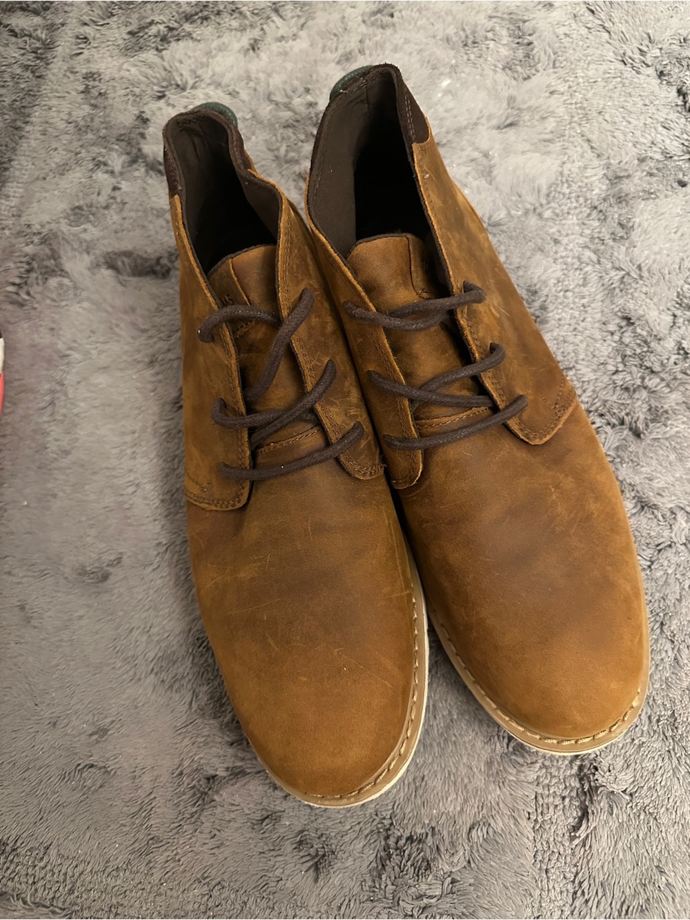 Toms Brown Suede Men’s Chukka Boots - Lace-Up